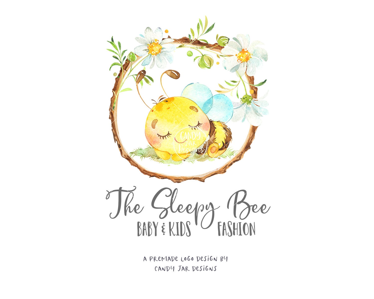 Baby Bee Logo, Kids Boutique